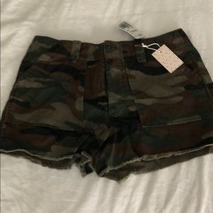 Camo shorts